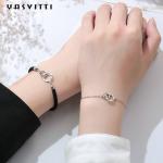 0.22m 0.1oz Sterling Silver Jewelry Sets Silver Chain And Bracelet Set ODM