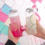 Empty 500ml Plastic Juice Bottles Ice Cream Shops Restaurants Eco - Friendly