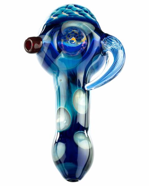 Buy cheap Borosilicate Glass Spoon Pipes / Colored Glass Bubbler Water Pipes from wholesalers