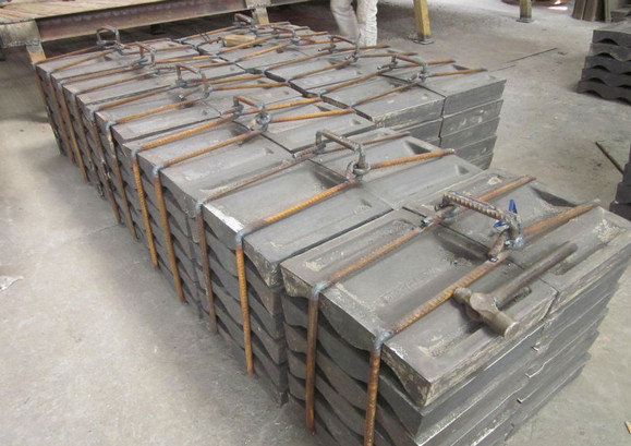 Ni-hard Discharge End Boltless Ball Mill Lining For Coal Mill , Cement Mill , Mine Mill