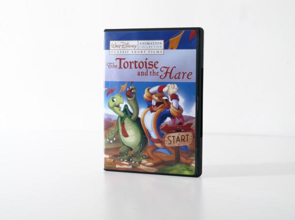 The Tortoise and the Hare disney dvd movie children carton dvd with slipcover