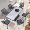 Buy cheap OEM Outdoor Furniture Terrace Table And Chairs With High Density Sponge Cushion from wholesalers
