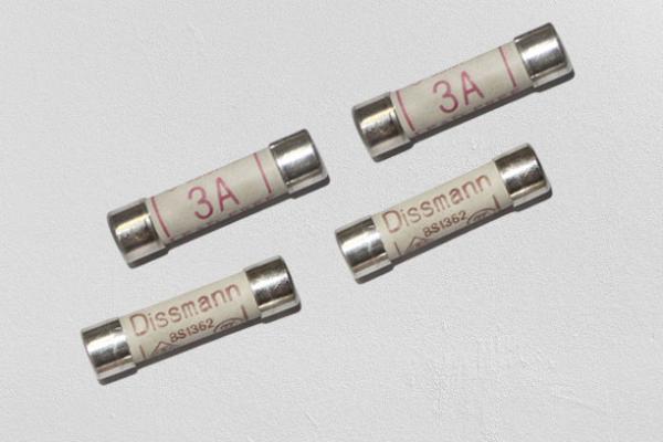 Buy cheap Overloads Protection 7 Amp Inline Fuse British Standard 240VAC Black Colour from wholesalers