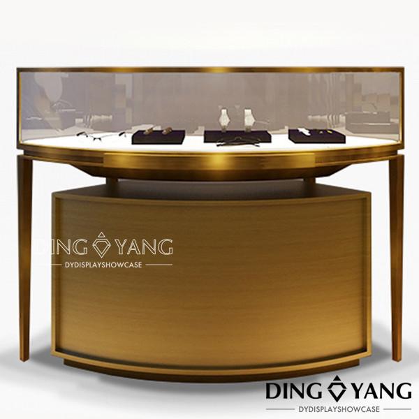 Buy cheap Locking Cambered Jewellery Showroom Furniture from wholesalers