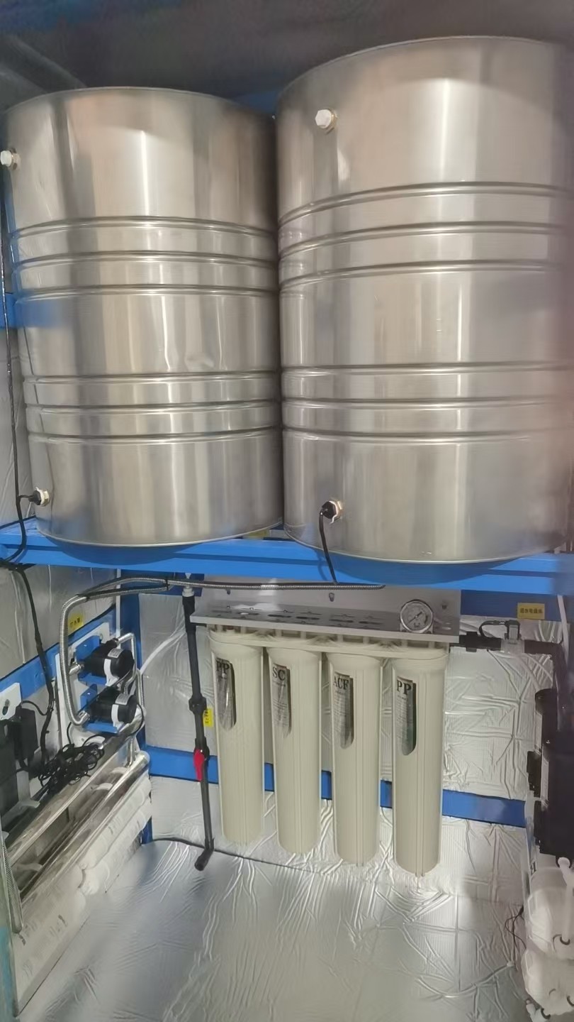 Large Outdoor Fully Automatic Water Vending Machine Reverse Osmosis Water Purification Equipment