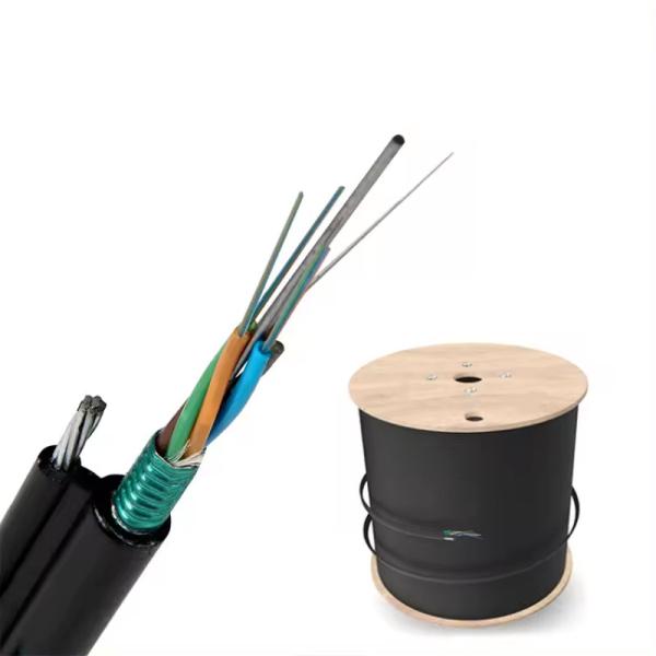 Buy cheap 8 12 24 Core GYTC8Y/GYTC8S Strand Fiber Optic Cable Self Supporting Fiber Optic Cable from wholesalers