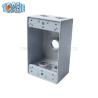 Buy cheap UL Listed 4*2 Aluminum One Gang Device Weatherproof Outlet Box Gray from wholesalers