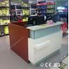 Buy cheap High end cash desks checkout counter display cabinet from wholesalers