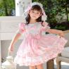 Buy cheap Lolita Princess Dress Short Sleeved Children's Dress Clothing With Headband from wholesalers