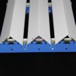 Customizable V Screen Suspended Aluminium Ceiling Sound Absorption