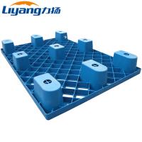 Buy cheap Blue HDPE Euro Plastic Pallet Industrial Plastic Pallet 1200 X 800 product