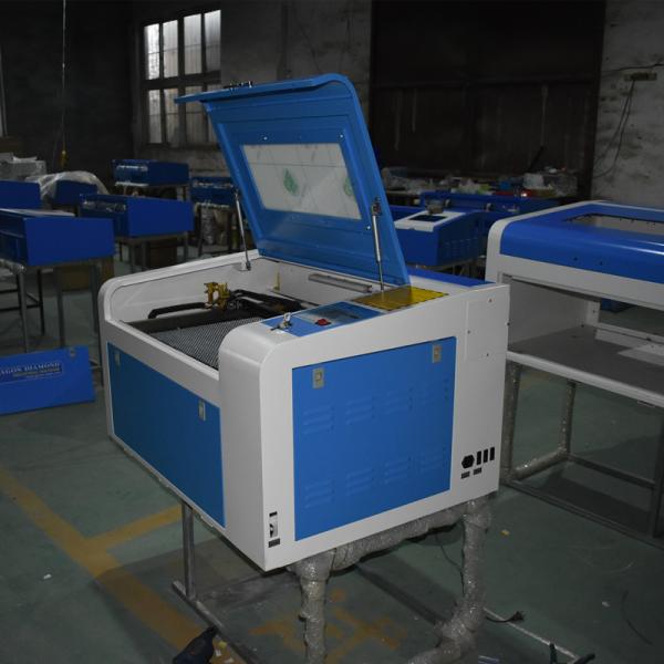 Buy cheap 80W/60W 4060 desktop hobby 460 Laser cutting engraving machine on round object for acrylic wood from wholesalers