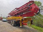 Used SANY Concrete Pump Truck 56M Installed On Volvo Chassis Price