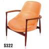 Buy cheap America style wooden frame home upholstered chair furniture from wholesalers