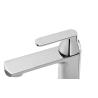 Buy cheap Single Lever Contemporary Brass Bathroom Mixer Tap Monobloc Chrome from wholesalers