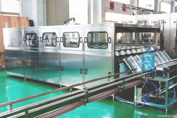 Buy cheap 2500*1200*1800mm 5 Gallon Filling Machine 100-1000 Bottles/Hour from wholesalers