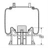 Buy cheap Plastic Piston Truck Air Spring W01-M58-9131 Firestone Air Bellows 4159NP09 1R12-721 from wholesalers
