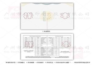 Wholesale Heat Resistant Certificate High Security Printing , High Security Paper With Watermark from china suppliers