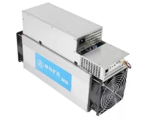 Buy cheap 16nm FinFET Chip Used Bitcoin Miner 12V Whatsminer M10 33th/S from wholesalers