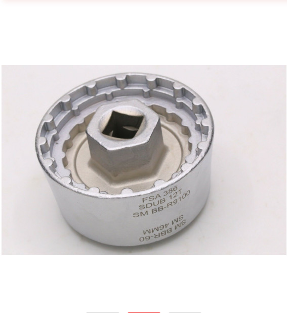 Bottom Bracket Tool Cnc Turning Machine Parts Auminum Polishing For DU Borders