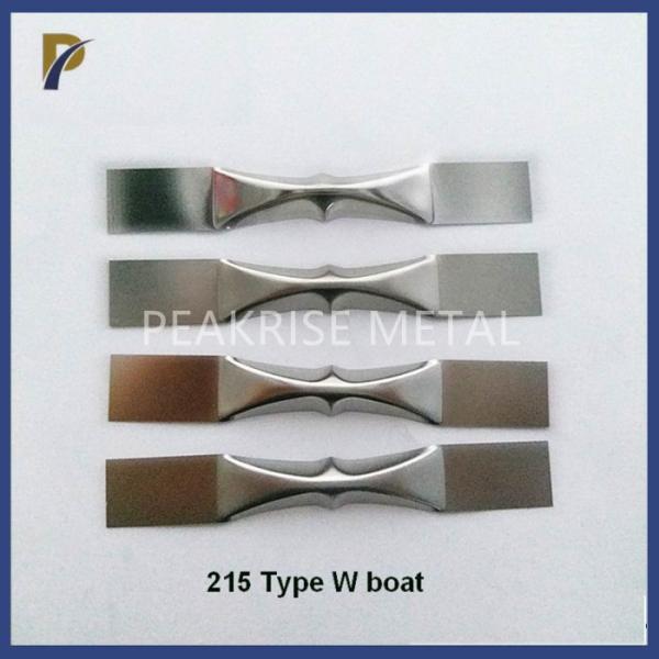 Buy cheap Custom Stamping Tungsten Boat Special Shaped Tungsten Boats For Vacuum Coating Evaporation Industry from wholesalers