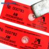 Buy cheap Russia Water Meter Magnetic Security Labels For Security Stickers from wholesalers