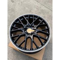 Buy cheap Cast Alloy 5x130 ET71 21 Inch Black Rims For Porsche Panamera product