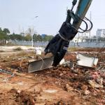 Opening 780mm Crusher Attachment For Excavator Yakai CTHB Hydraulic Shear 38-45
