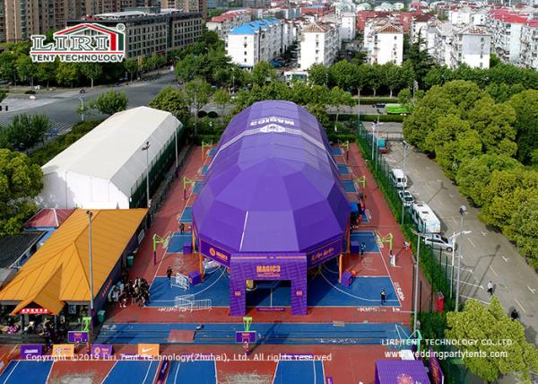 Buy cheap Unique Tear Resistant Sport Event Tents Roof Cover 850g/Sqm Block - Out from wholesalers