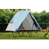 Buy cheap Explore the Outdoors with Our Outdoor Camping Tents 200*120*95CM Blue 210D Polyester Oxford Tent Cot with Folding Camp Bed from wholesalers