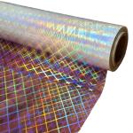 Moisture Proof Small Grid Transparent BOPP Laminating Film Roll For Other Gift