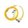 Buy cheap MPO MTP Trunk Cable APC Polish Single Mode 9 / 125 LSZH Optical Cable from wholesalers