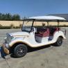 Buy cheap 8 Seater Electric Classic Golf Cart White Outdoor Vintage Car Lithium Battery Manufacturer Wholesale from wholesalers