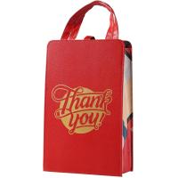 Buy cheap Wine Carrier Tote Bag, 2 Bottles Leather Wine Gift Bag, Reusable Champagne product