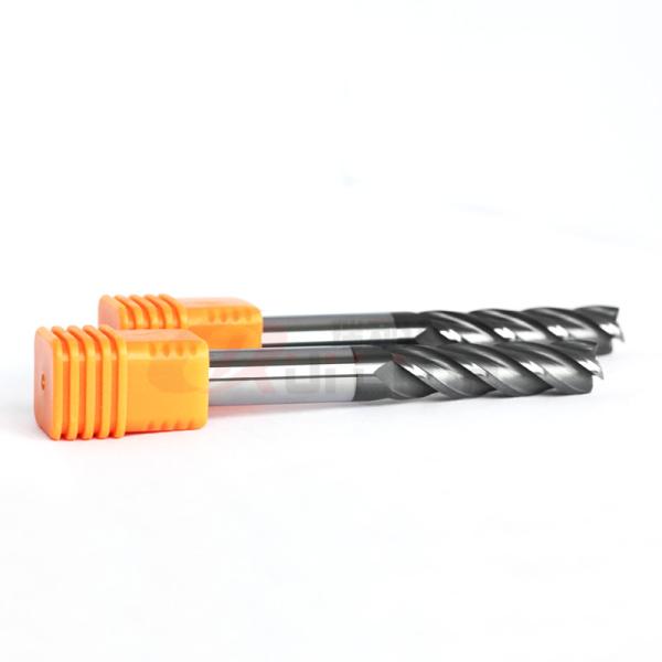 Buy cheap 10mm 3/8" Square Solid Carbide End Mill Cutting Tool Imperial Milling 4 Flutes HRC50 from wholesalers