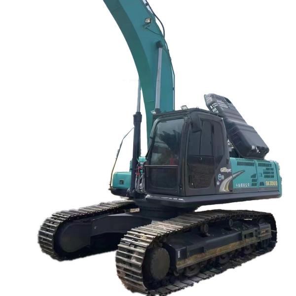 Japan Made Kobelco SK350 Excavator Secondhand with 34700kg Operating Weight in