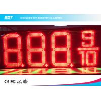 Buy cheap Outdoor Waterproof LED Gas Price Display High Brightness For Gas / Petrol product
