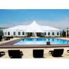 Buy cheap Romantic Big Aluminium Event Tent 850 G / Sqm Pvc Roof Cover For Banquet from wholesalers