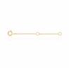 Buy cheap Gold Plated 925 Sterling Silver Bracelet and Necklace Chain Extender for Anniversary from wholesalers
