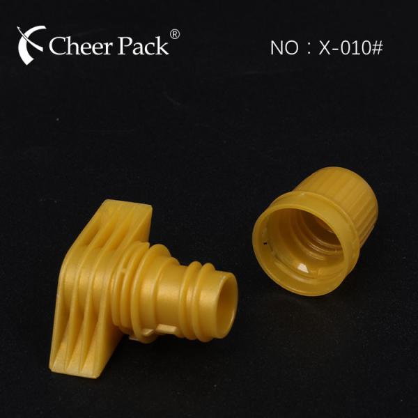 Buy cheap PE Material 9.6mm Inner Diameter Plastic Spout Cover For Cosmetics , Facial Mask , Seasoning And Laundry Detergent from wholesalers