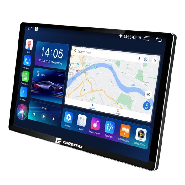 Buy cheap Contact Design 2Din Android Carplay Stereo DVD for Nissan Kia Honda Toyota Opel Ford 13 Inch from wholesalers