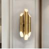 Buy cheap Nordic Luxury wall lamp Post-modern minimalist Living room Hotel golden wall lamp (WH-OR-123) from wholesalers