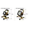 Buy cheap 4400mah Handle Industrial LED Flood Lights Battery Powered IEC / EMC / LVD from wholesalers