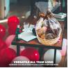 Buy cheap Recyclable Clear Cellophane Gift Basket Bags Moisture Proof For Fruit Shop from wholesalers