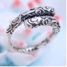Buy cheap Retro Sterling Silver Ring Vintage Golden Cudgel Adjustable Band Ring(XH054454W) from wholesalers