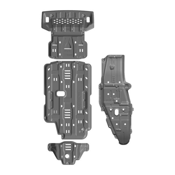 Buy cheap 5mm Car Underbody Rust Protection For Mitsubishi Pajero Aluminum Gearbox Guard from wholesalers