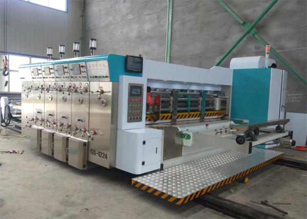 Buy cheap Corrugated Carton Box Making Flexo Printer Slotter Die Cutter Stacker Machine from wholesalers