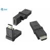 Buy cheap Gold Plated HDMI Male To Female Swivel Adapter 90 180 270 360 Deg Rotatable from wholesalers