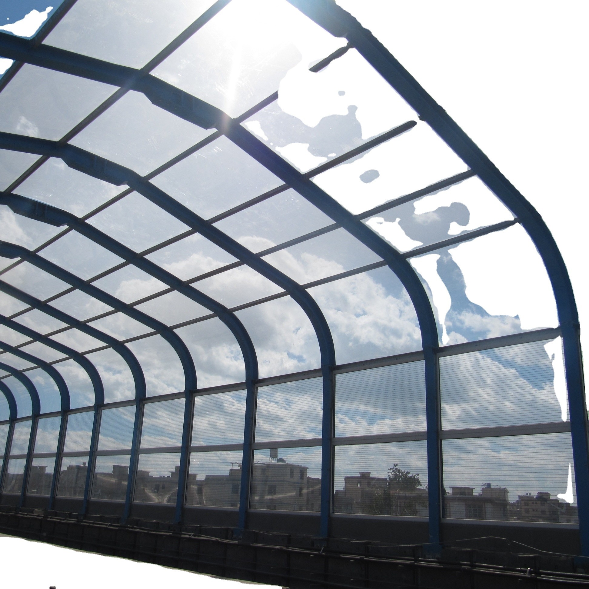 Flyover PMMA Acrylic Sheet Noise Reduction 80MM 100MM 120MM