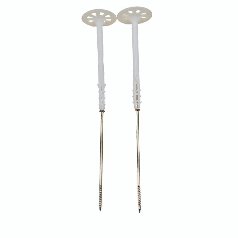 8*142MM Plastic Insulation Nails For Exterior Walls Fixing Building Materials